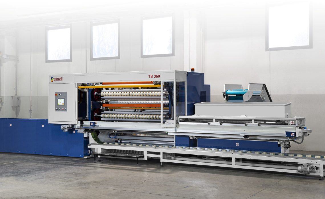 TS360 automatic slitter rewinder for adhesive tape